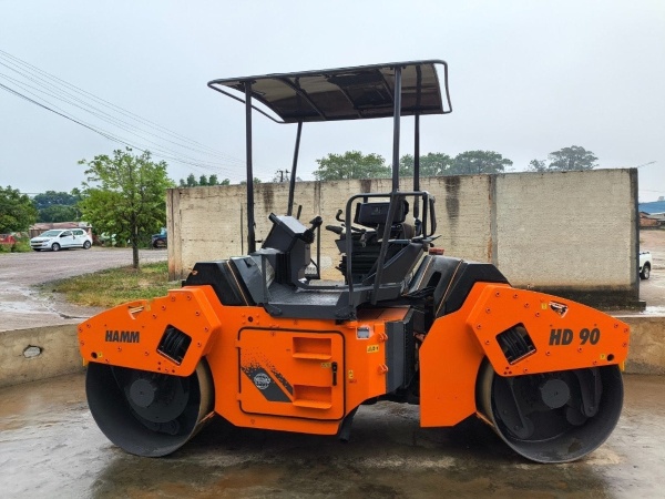 Rolo Compactador Hamm HD90 ano 2009