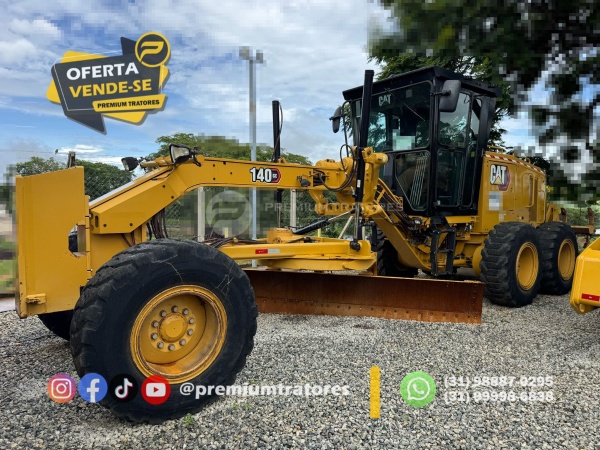Motoniveladora Caterpillar 140GC ano 2022