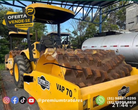 Rolo Compactador Müller VAP70 ano 2008