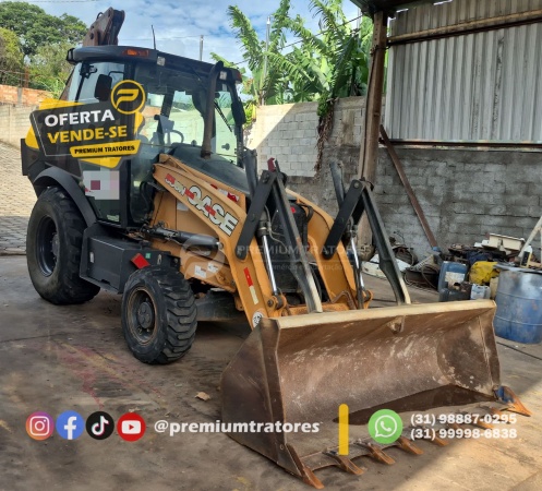 Retroescavadeira Case 580 N  ano 2019