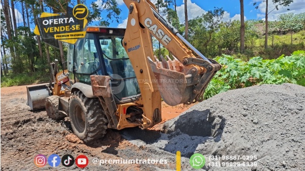 Retroescavadeira Case 580 N  ano 2019
