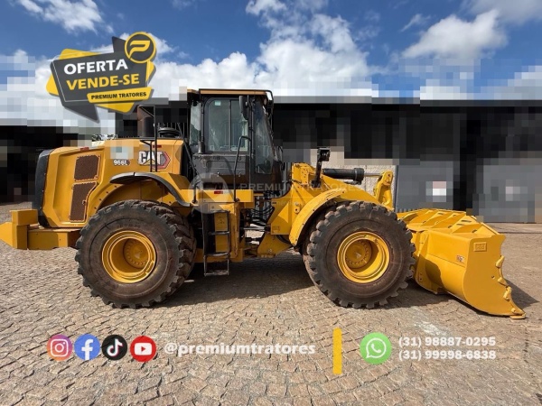 Pá Carregadeira Caterpillar 966L ano 2022 - 966L - Máquinas de Linha Amarela