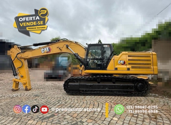 Escavadeira Caterpillar 336 ano 2022 - 336 - Máquinas de Linha Amarela