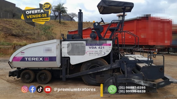 Vibroacabadora Terex VDA 421 ano 2005