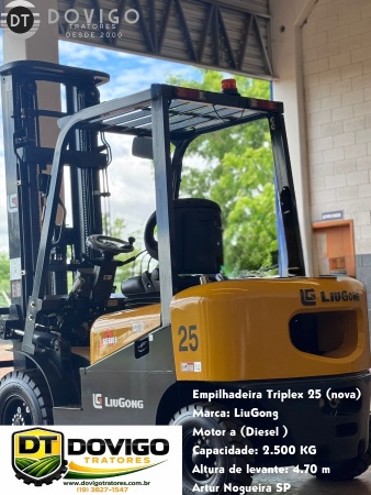 Empilhadeira Liugong CPCD25  ano 2026