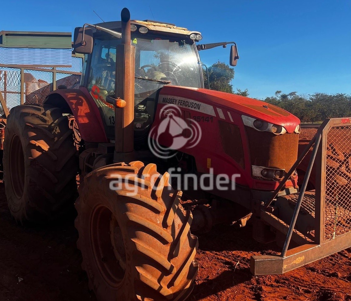 Trator Massey Ferguson MF 7725 ano 2017 - MF 7725 - Máquinas Agrícolas
