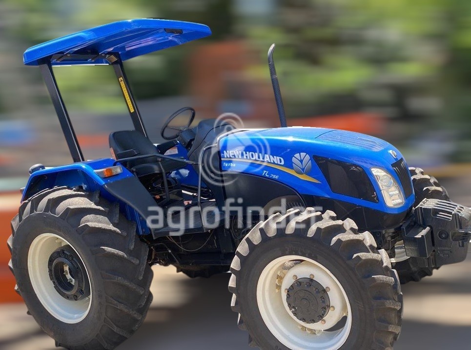 Trator New Holland TL 75E ano 2014 - TL 75E - Máquinas Agrícolas