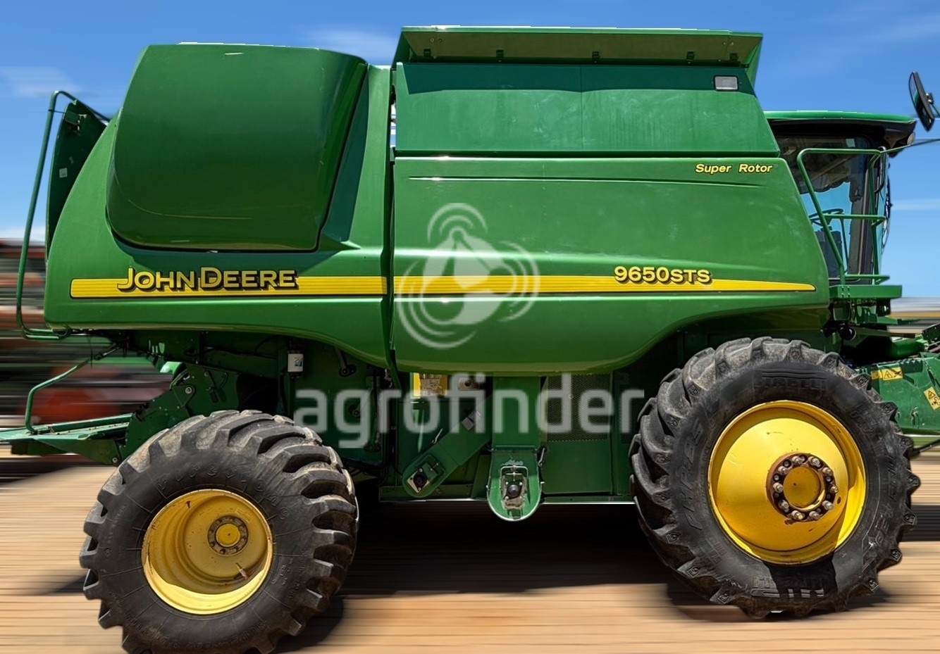 Colheitadeira John Deere 9650 ano 2008