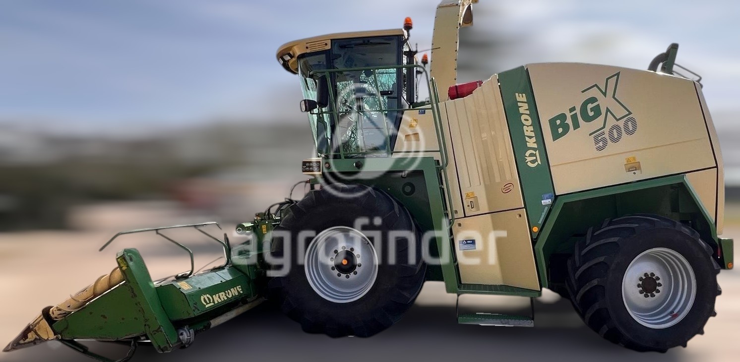 Colhedora de Forragem krone BIGX500 ano 2012 - BIGX500 - Implementos Agrícolas