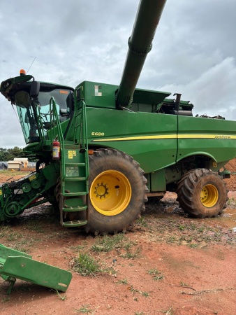 Colheitadeira John Deere S680 ano 2018