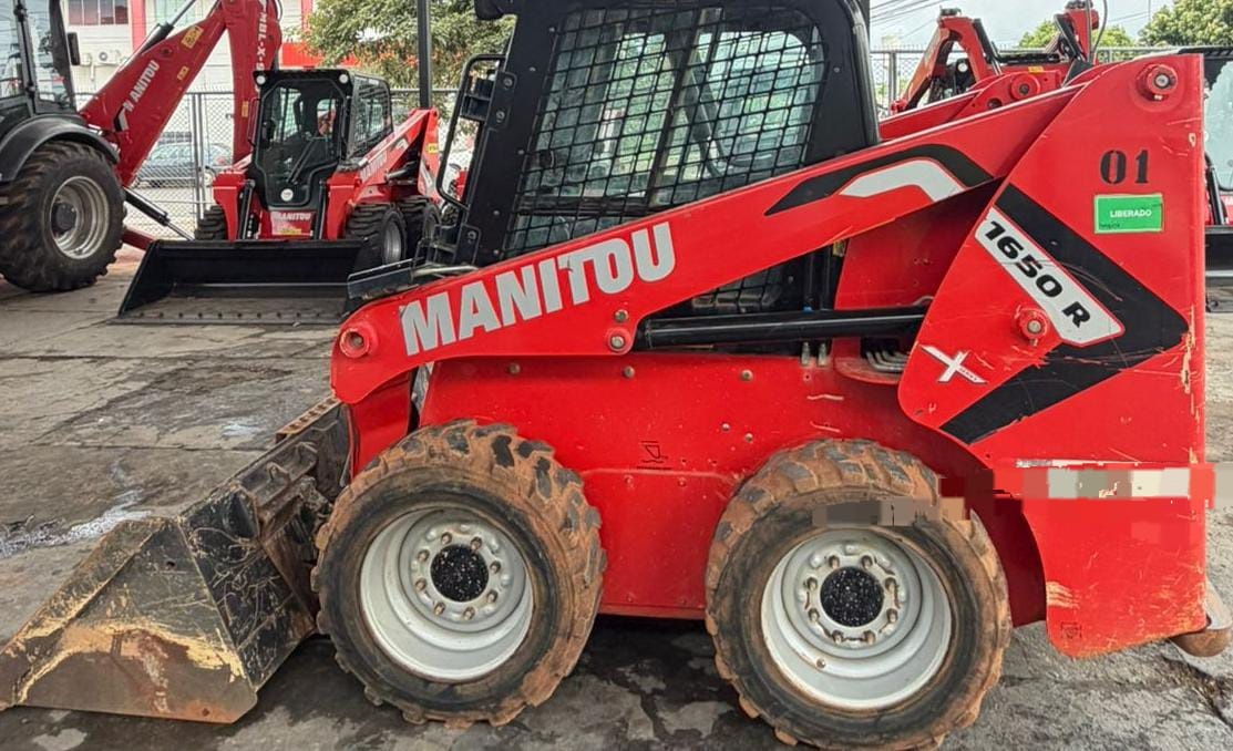 Mini Carregadeira Manitou 1650R ano 2022
