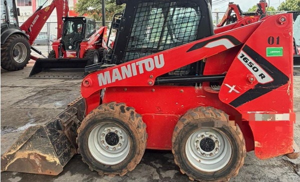 Mini Carregadeira Manitou 1650R ano 2022