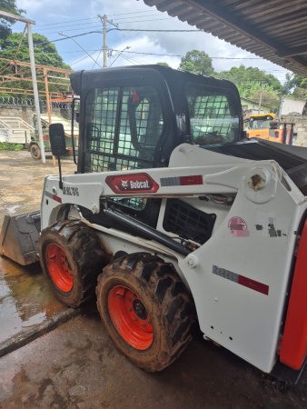 Mini Carregadeira Bobcat S450 ano 2021