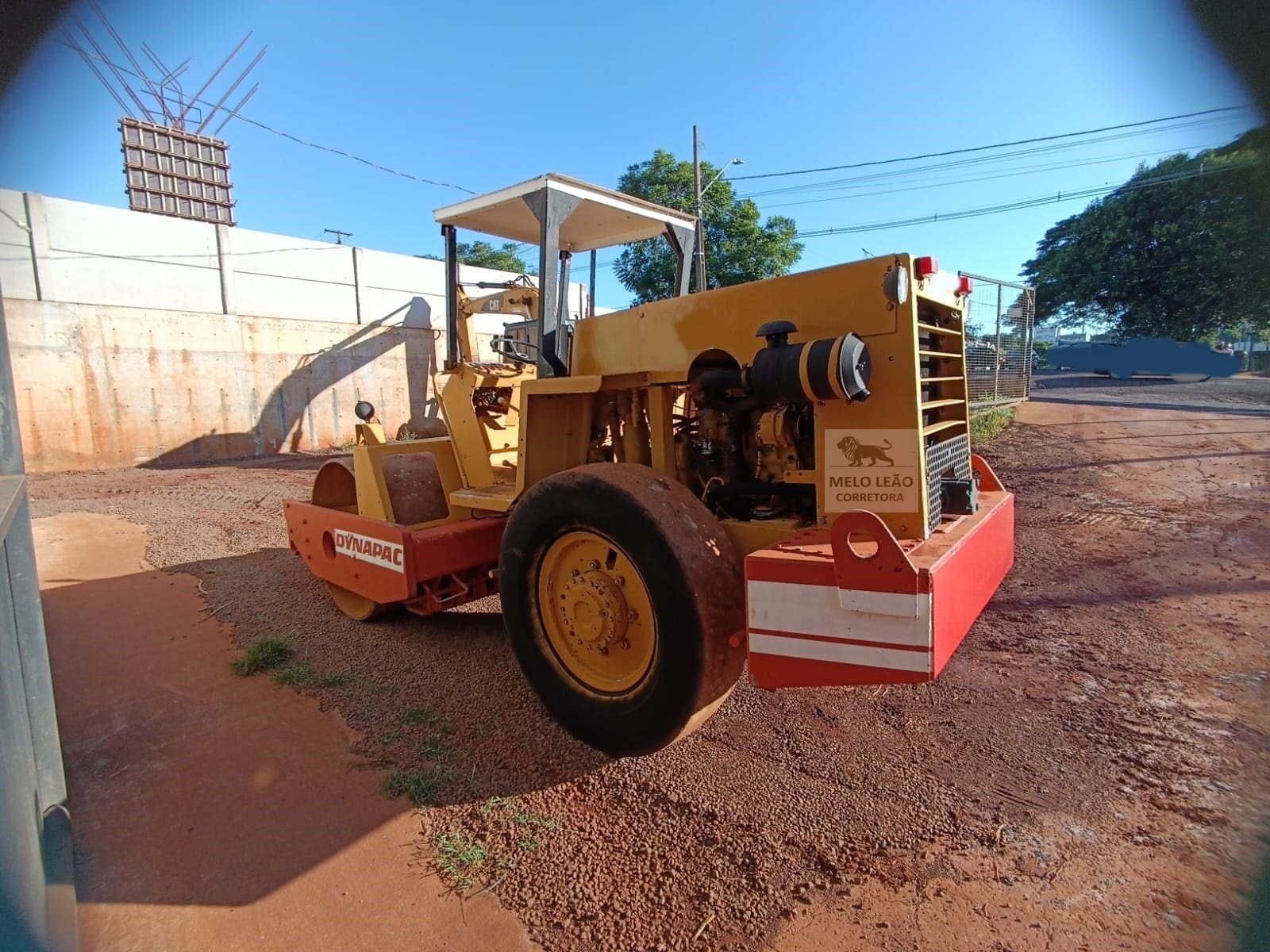 Rolo Compactador Dynapac CA15 ano 1985