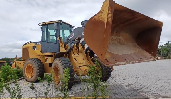Pá Carregadeira John Deere 524K ano 2022 - 524K - Máquinas de Linha Amarela