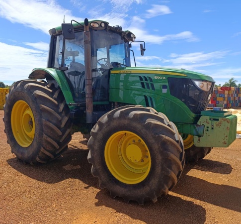 Trator John Deere 6190M ano 2021 - 6190M - Máquinas Agrícolas
