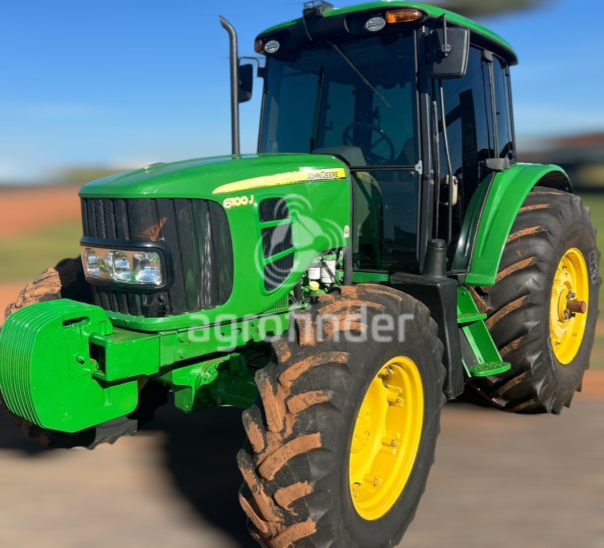 Trator John Deere 6100J ano 2019 - 6100J - Máquinas Agrícolas