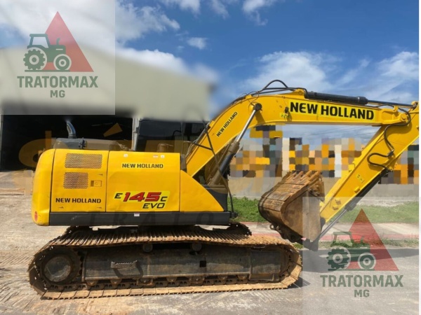 Escavadeira New Holland E145C EVO ano 2019