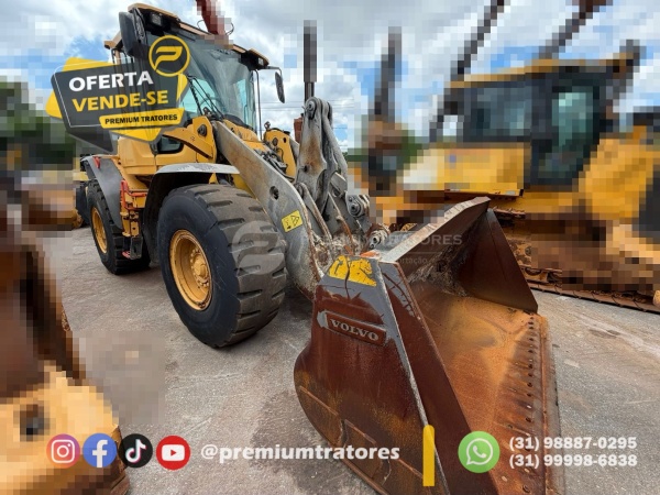 Pá Carregadeira Volvo L90F ano 2023 - L90F - Máquinas de Linha Amarela