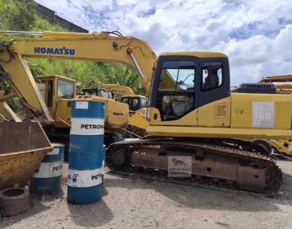 Escavadeira Komatsu PC160 ano 2008 - PC160 - Máquinas de Linha Amarela