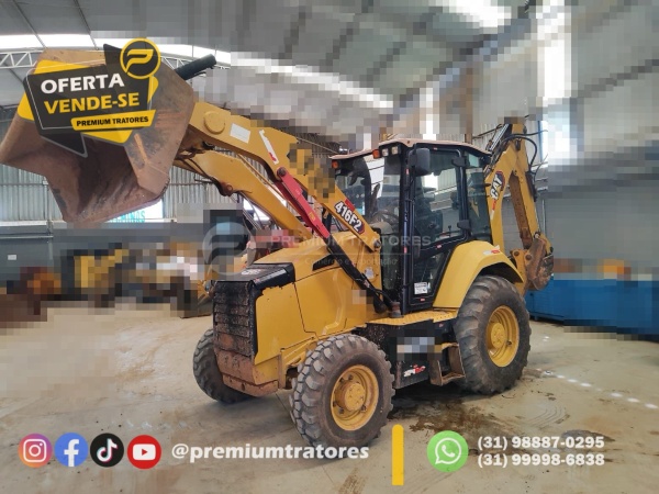 Retroescavadeira Caterpillar 416 F2 ano 2021