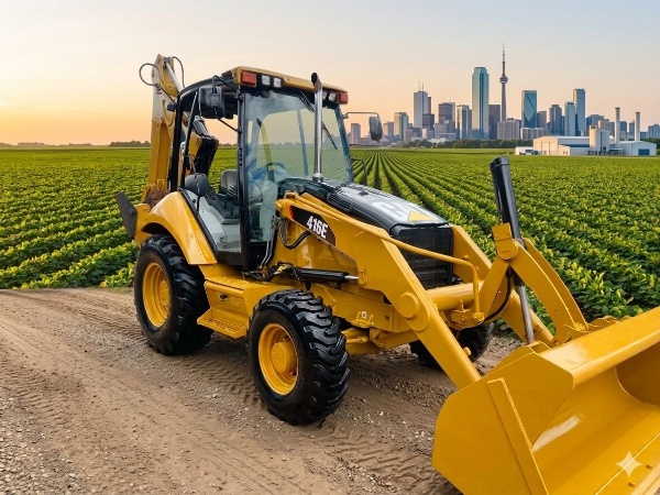 Retroescavadeira Caterpillar 416 E ano 2014