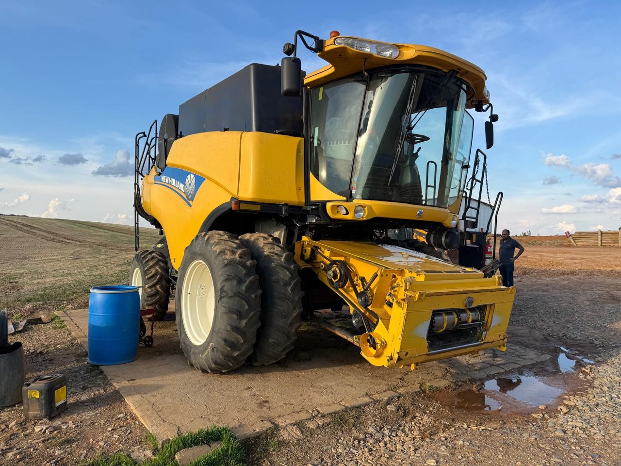 Colheitadeira New Holland CR 5.85 ano 2020