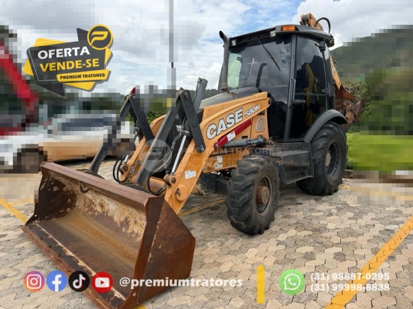 Retroescavadeira Case 580N ano 2020