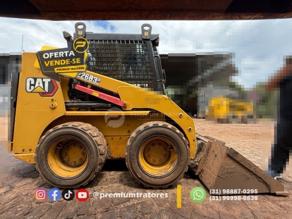 Mini Carregadeira Caterpillar 226B3 ano 2023 - 226B3 - Máquinas de Linha Amarela