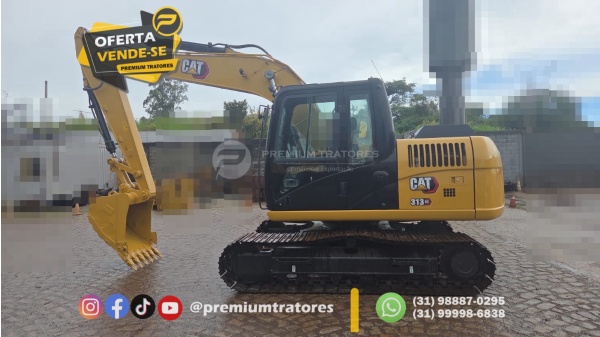 Escavadeira Caterpillar 313D2GC ano 2024