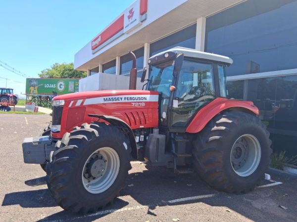 Trator Massey Ferguson MF 7219 ano 2018
