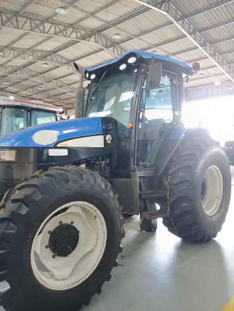Trator New Holland TS 6020 ano 2014 - TS 6020 - Máquinas Agrícolas