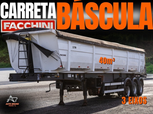 Carroceria Facchini Carreta Basculante ano 2021