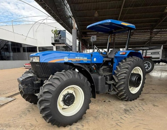 Trator New Holland 7630 ano 2024 - 7630 - Máquinas Agrícolas