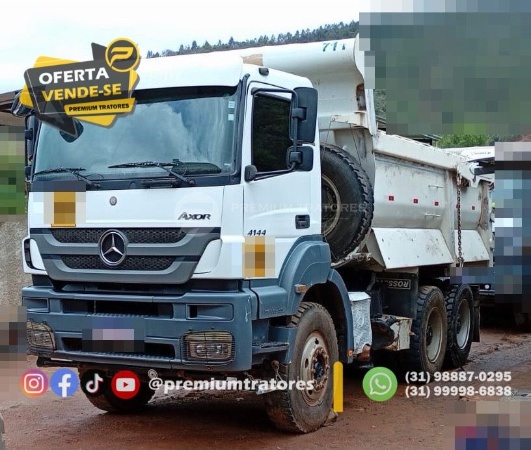 Caminhão Mercedes Benz AXOR 4144 ano 2019 - AXOR 4144 - Caminhões e Carretas