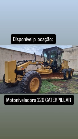 Motoniveladora Caterpillar 120 ano 2020