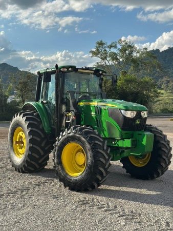 Trator John Deere 6135M ano 2020 - 6135M - Máquinas Agrícolas