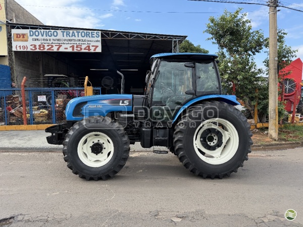 Trator LS Tractor Plus 100 cabinado ano 2016