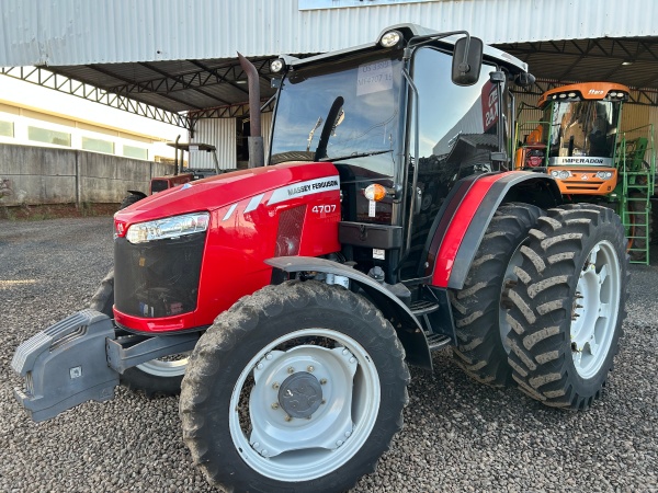 Trator Massey Ferguson 4707 4x4 ano 2019