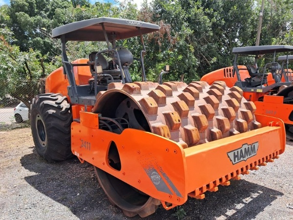 Rolo Compactador Hamm HD3411 ano 2012