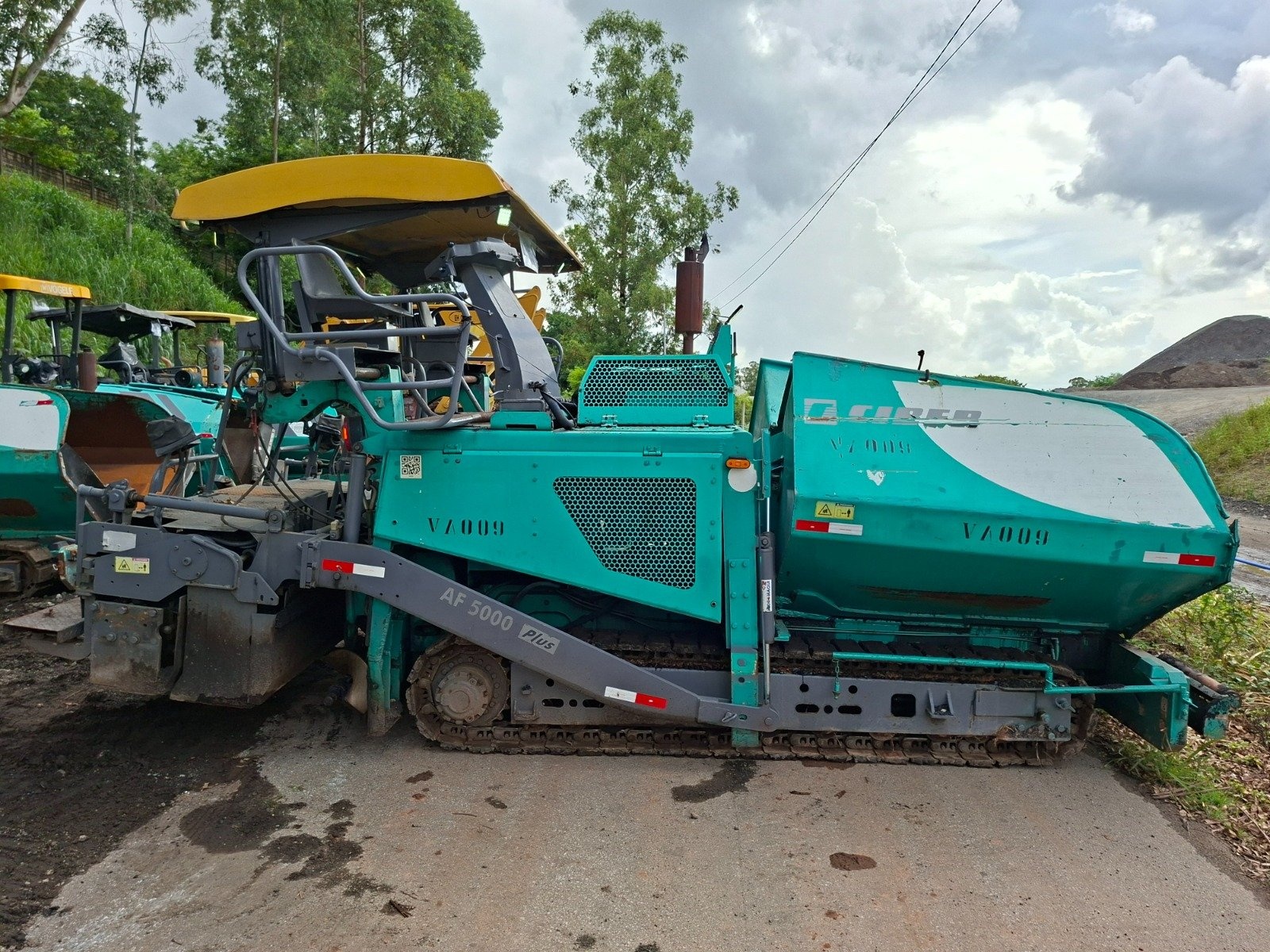 Vibroacabadora Ciber AF5000 Plus ano 2010