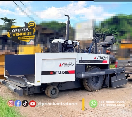 Vibroacabadora Terex VDA 400 ano 1998