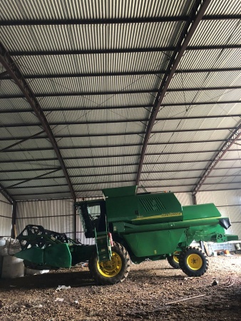 Colheitadeira John Deere 1550 ano 2005