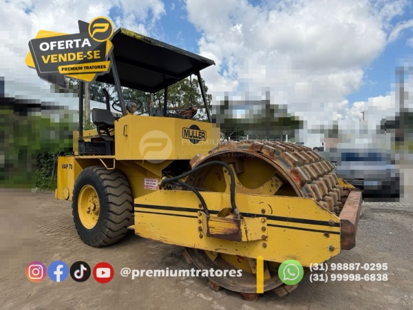 Rolo Compactador Müller VAP70 ano 1998