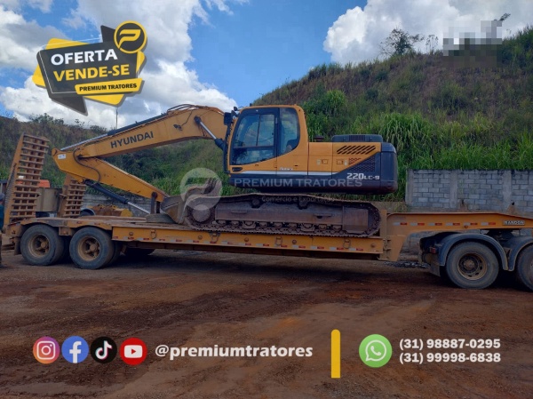 Escavadeira Hyundai R220LC-9 ano 2018