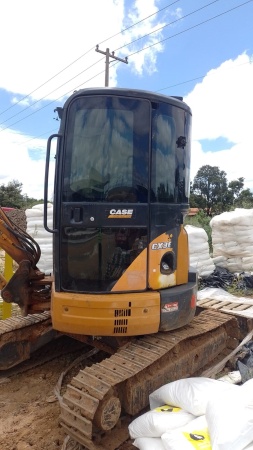 Mini Escavadeira Case CX36B ano 2012