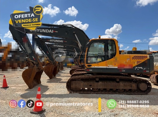 Escavadeira Hyundai R220LC-9 ano 2022 - R220LC-9 - Máquinas de Linha Amarela