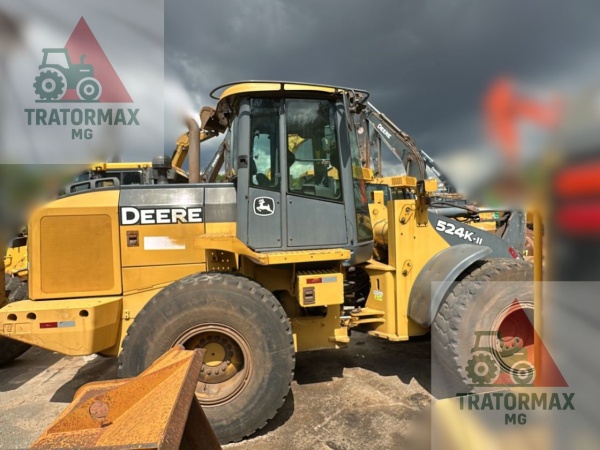 Pá Carregadeira John Deere 524K II ano 2018