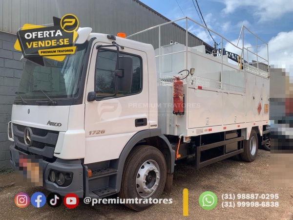 Caminhão Mercedes Benz 1726 ano 2015 - 1726 - Caminhões e Carretas