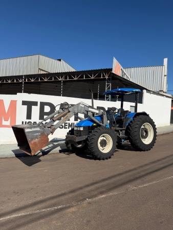 Trator New Holland TL85E ano 2009